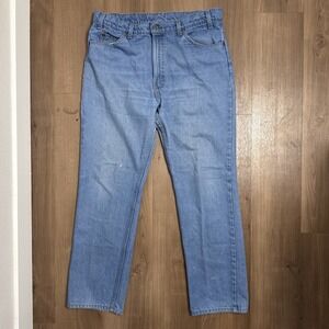 Vtg Levis 508 Jeans Mens 38x32 Blue White Tab Straight 20508-0913 Made In USA